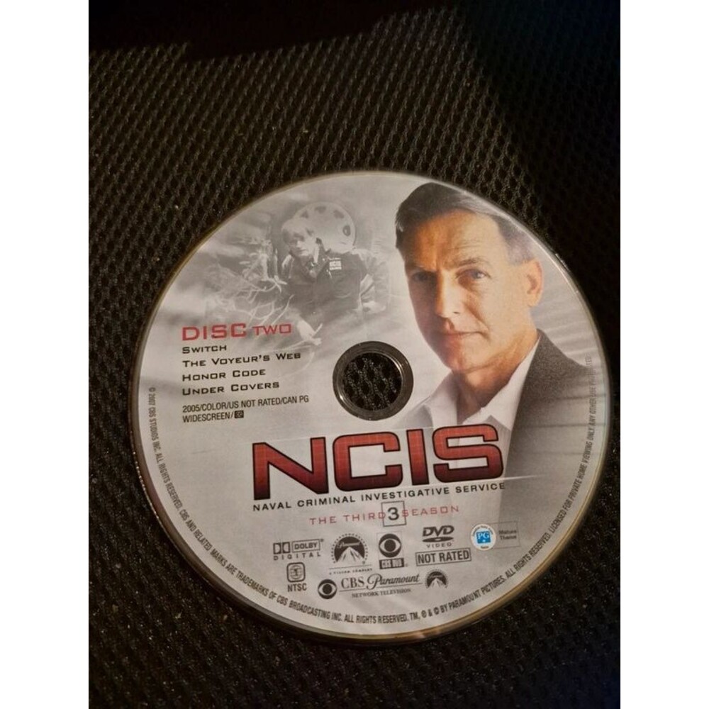 Ncis Season 3 Disc 2 DVD Disc Only